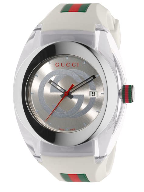 web stainless steel bracelet watch gucci white|Gucci g timeless watch price.